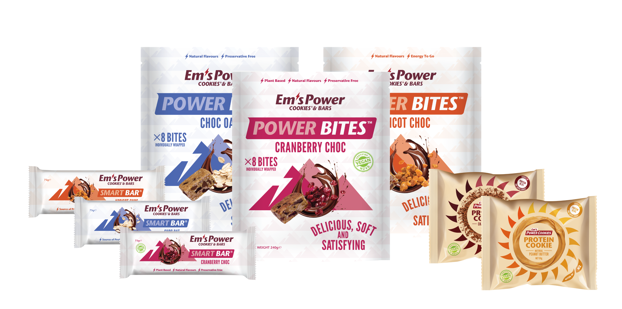 Em's Power Bites and Protein Cookies